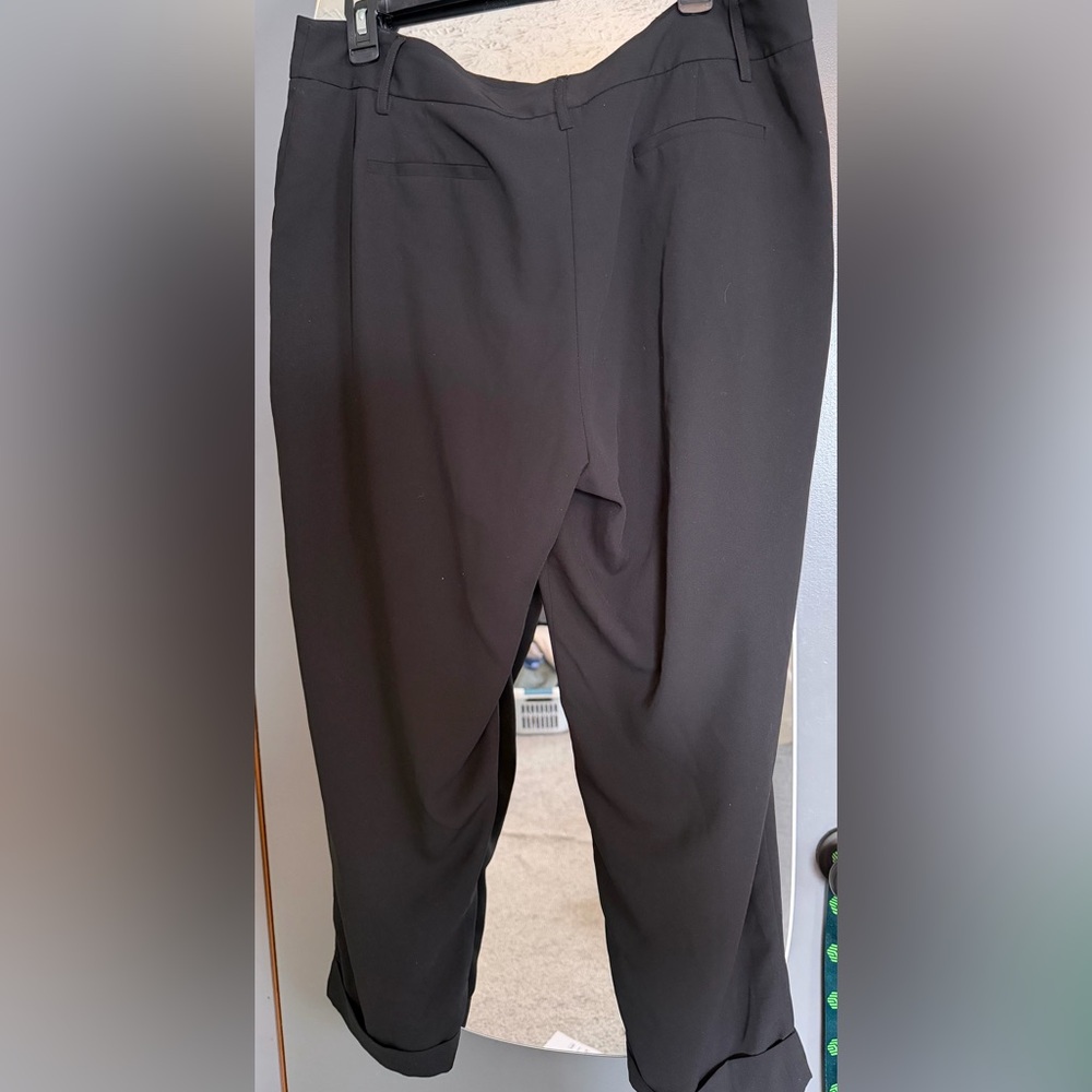 Women's Black Dress Pants - Picture 2 of 7